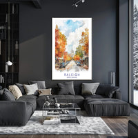 Autumn in Raleigh Poster PosterGoat