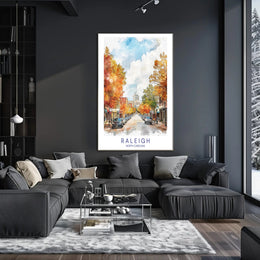 Autumn in Raleigh Poster PosterGoat