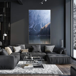 Tranquil Mountain Lake Poster