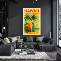 Hawaii Tropical Paradise Poster