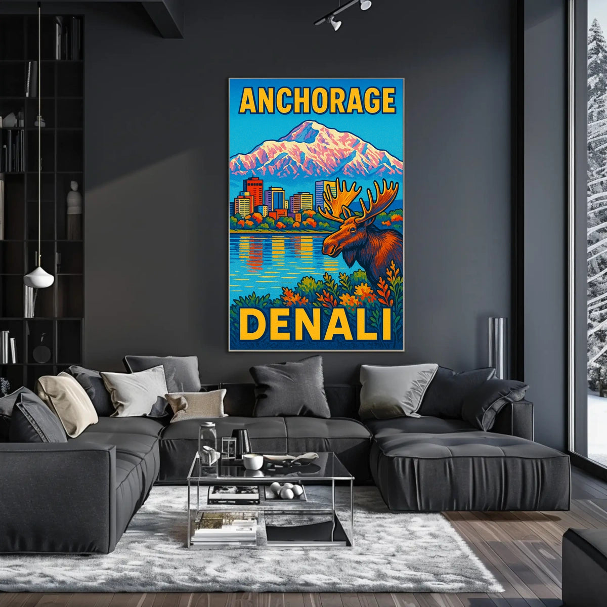 Anchorage Denali Poster