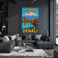 Anchorage Denali Poster