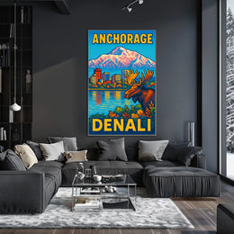 Anchorage Denali Poster
