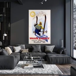 Discover the Charm of Vallée d'Aoste Poster PosterGoat