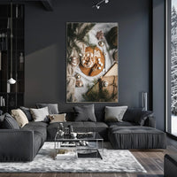 Cozy Winter Scene Poster