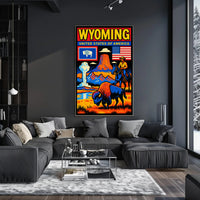 Wyoming Natural Wonders Poster PosterGoat