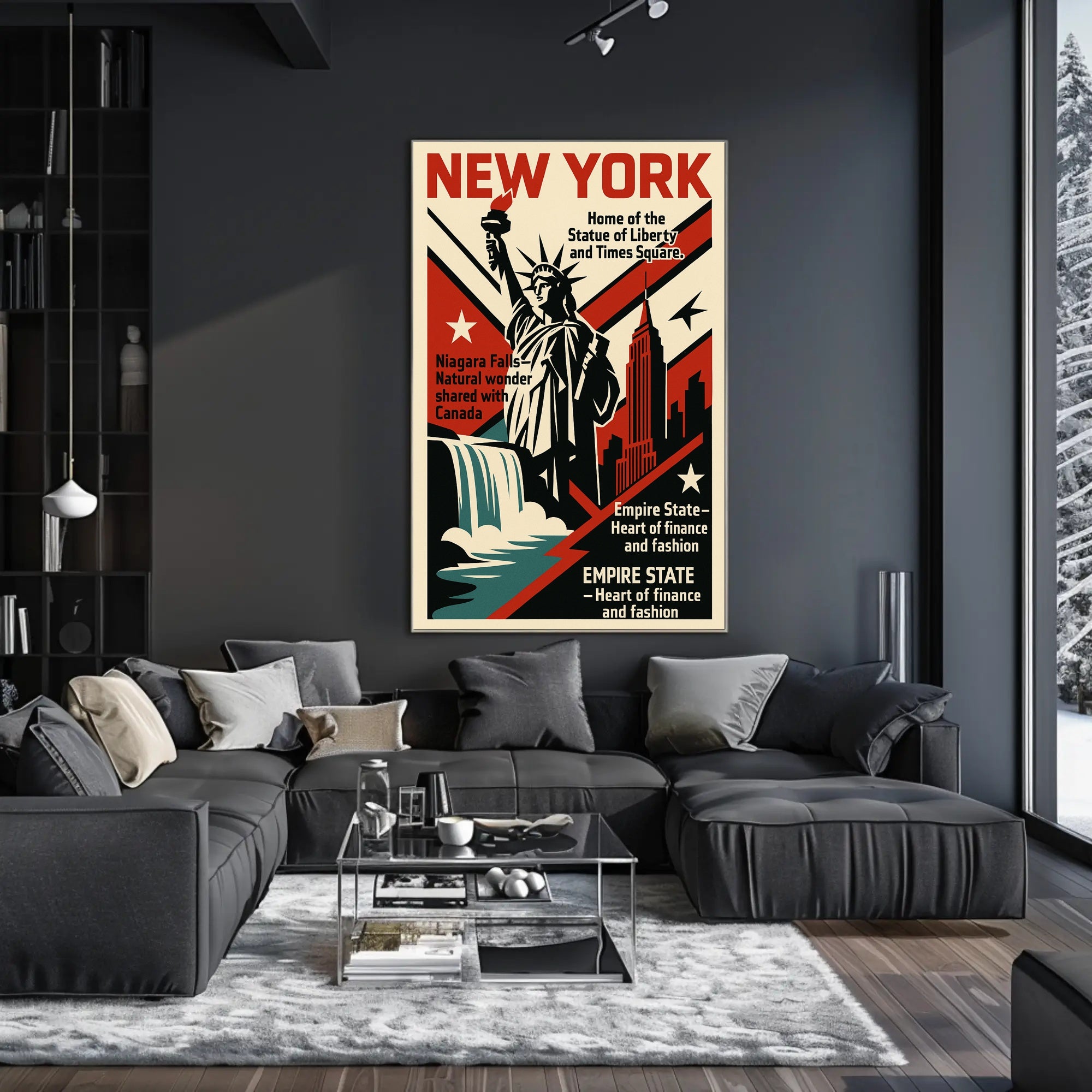 New York Icons Poster