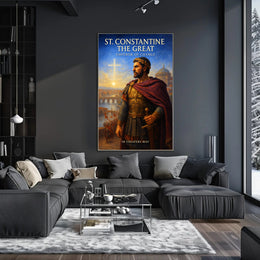 St. Constantine the Great Emperor of Change Poster PosterGoat