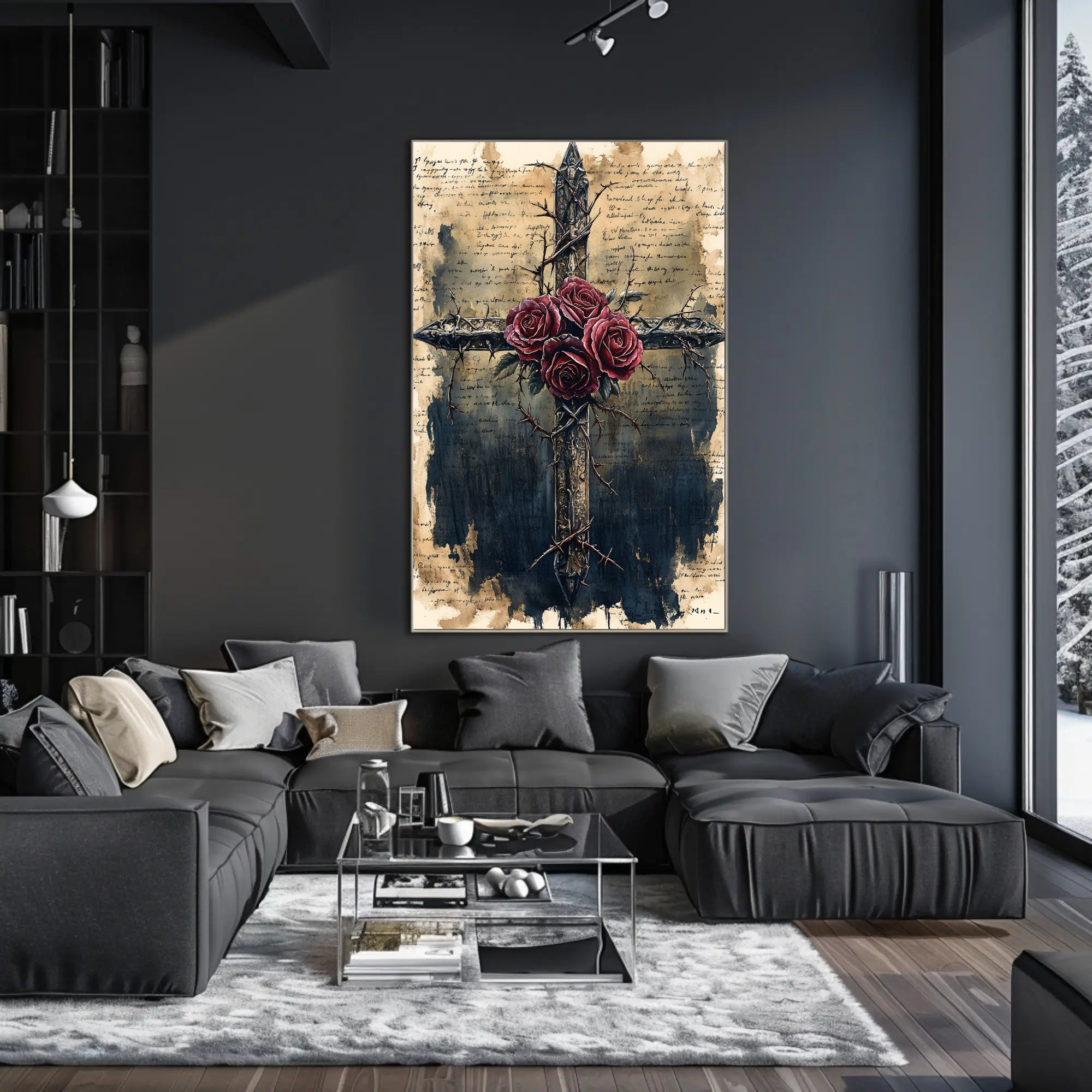 Roses And Thorns Poster