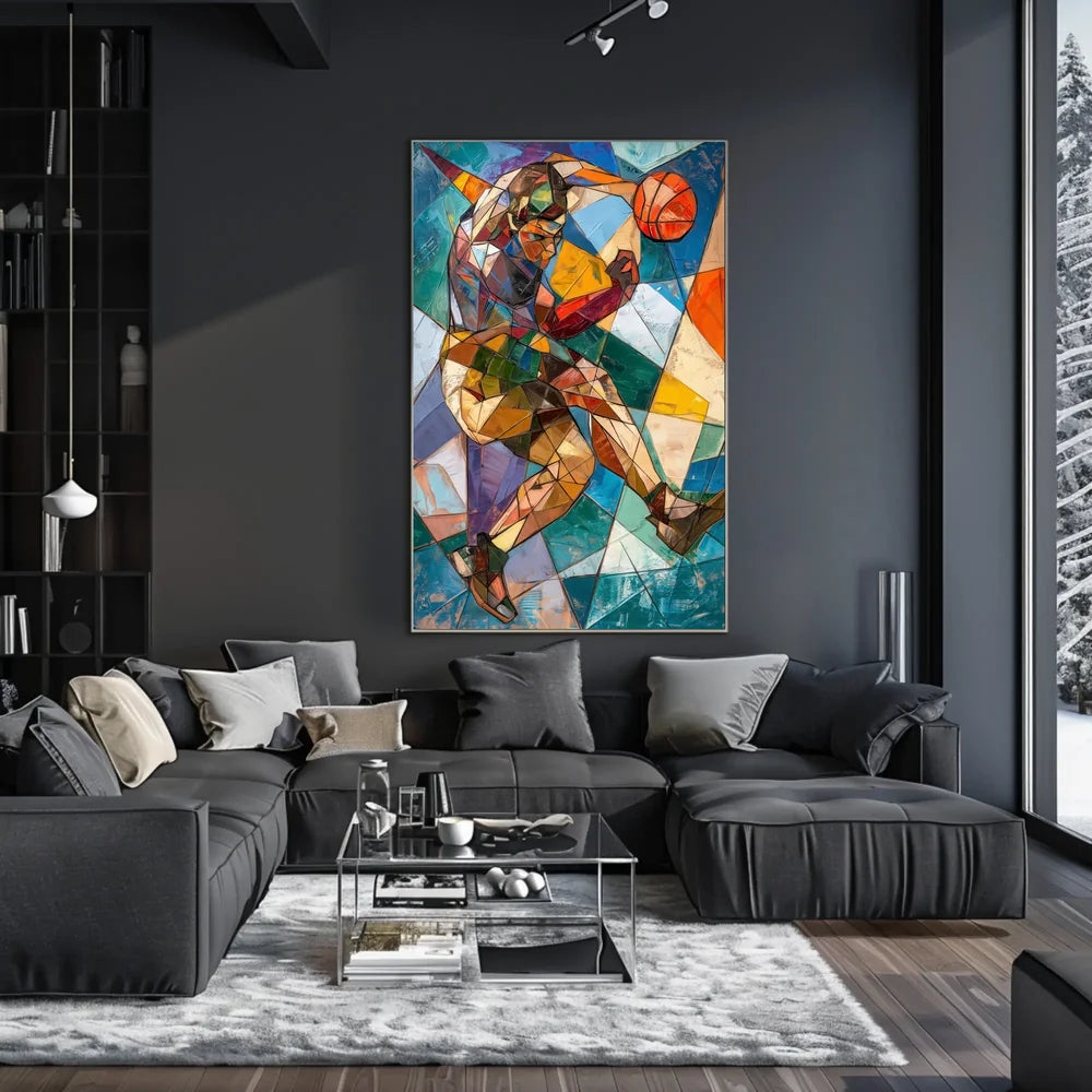 Abstract Visual Storytelling Art Poster