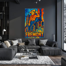Fremont Mosaic Poster