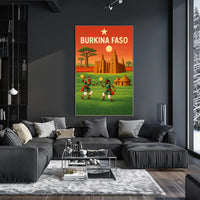Burkina Faso Cultural Celebration Poster