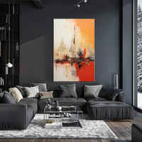 Dynamic Urban Exploration Art Poster - Abstract, Artistic Poster