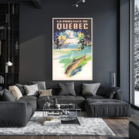 Discover QuébecS Natural Beauty Poster