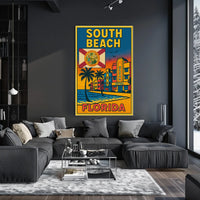 South Beach Florida Poster