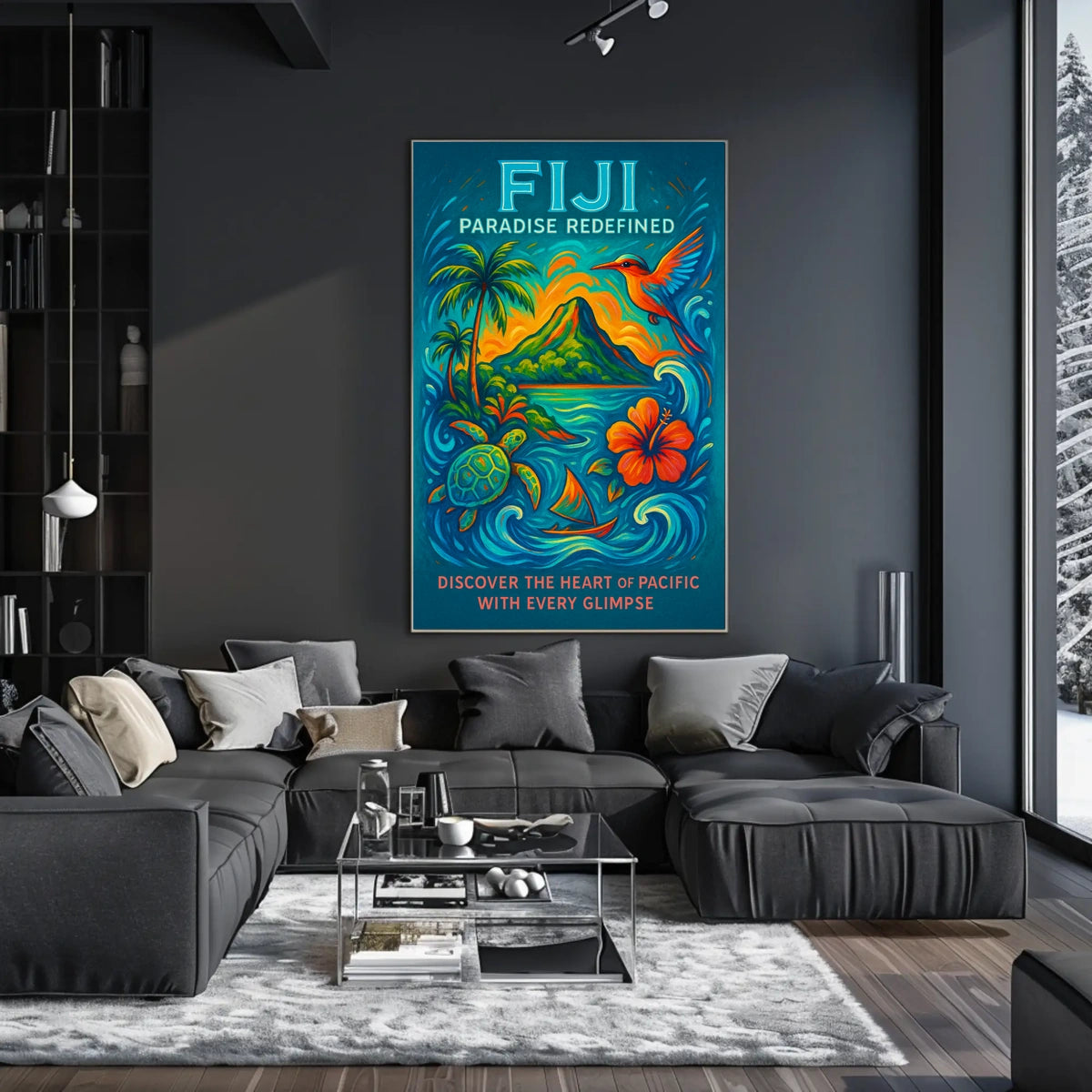 Fiji Paradise Redefined Poster