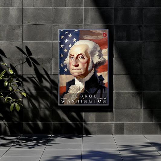 George Washington 1st President Of The United States Portrait