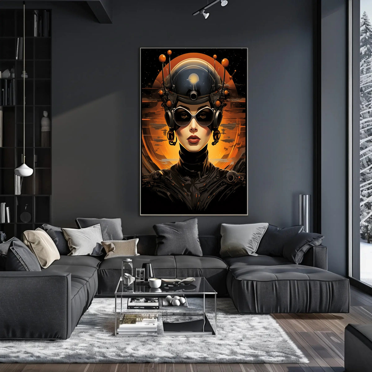 Futuristic Visionary Poster