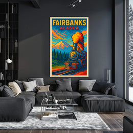 Fairbanks Alaska Poster