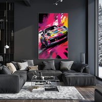 Vibrant Speed Poster
