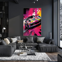 Vibrant Speed Poster
