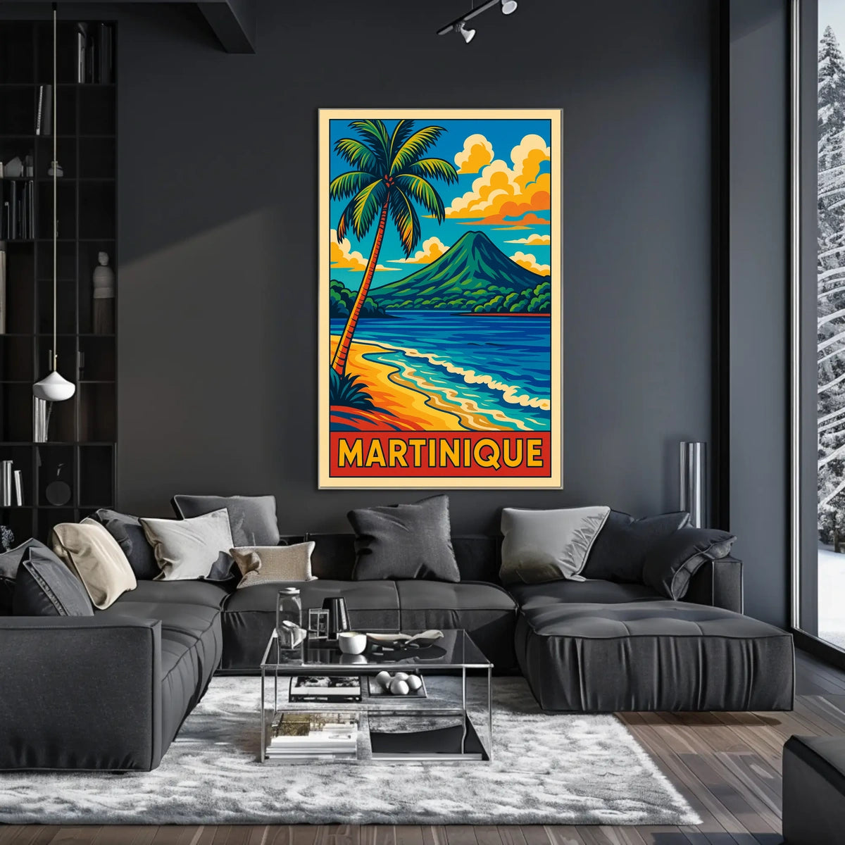 Martinique Paradise Poster