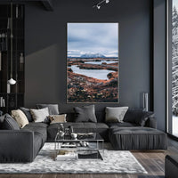 Serene Landscape Of Iceland Poster