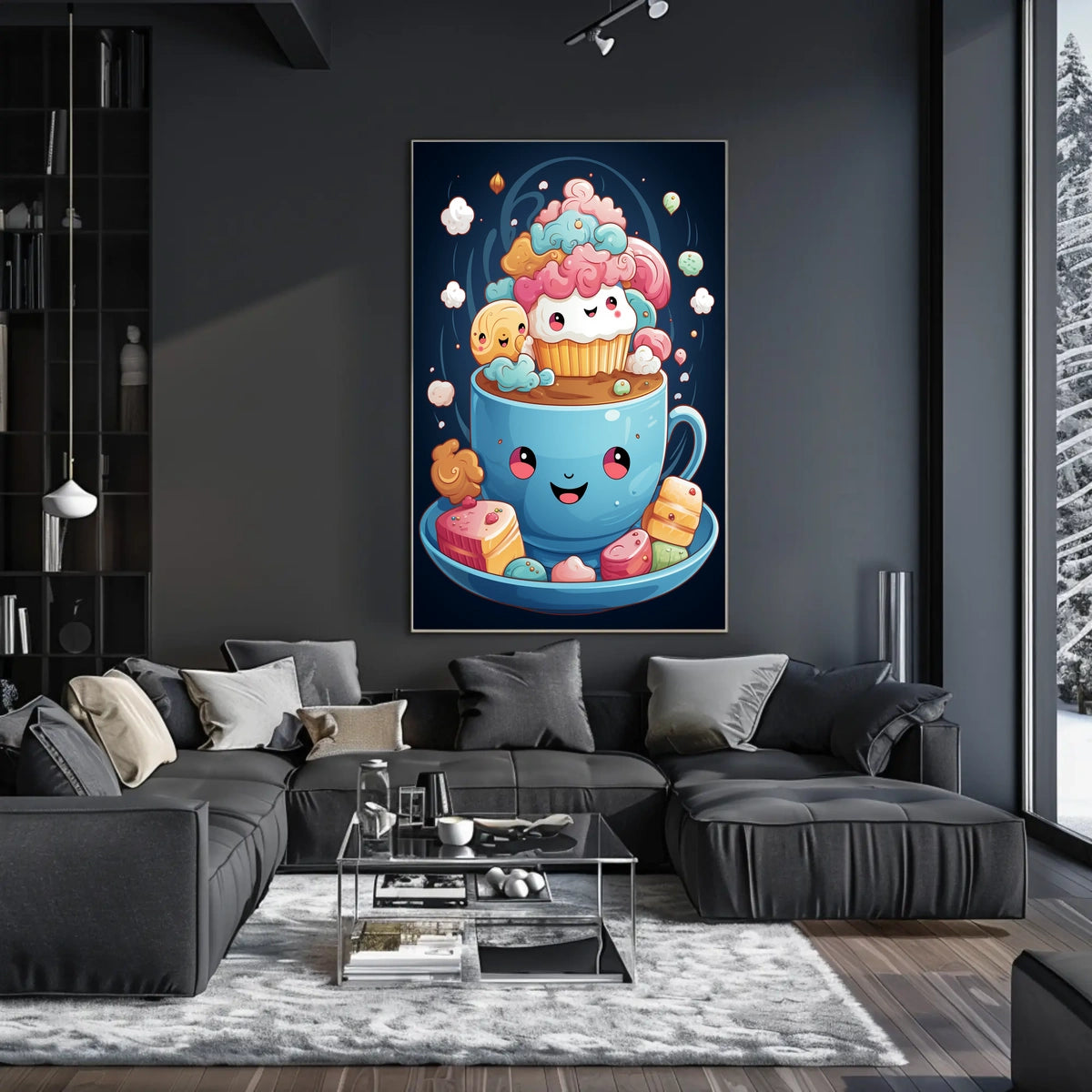 Whimsical Cupcake Delight Poster