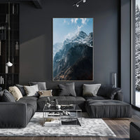 Majestic Mountain Peaks Poster