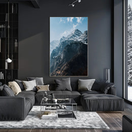 Majestic Mountain Peaks Poster