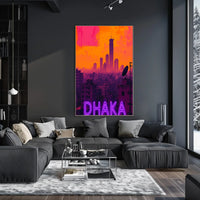 Dhaka Skyline Poster