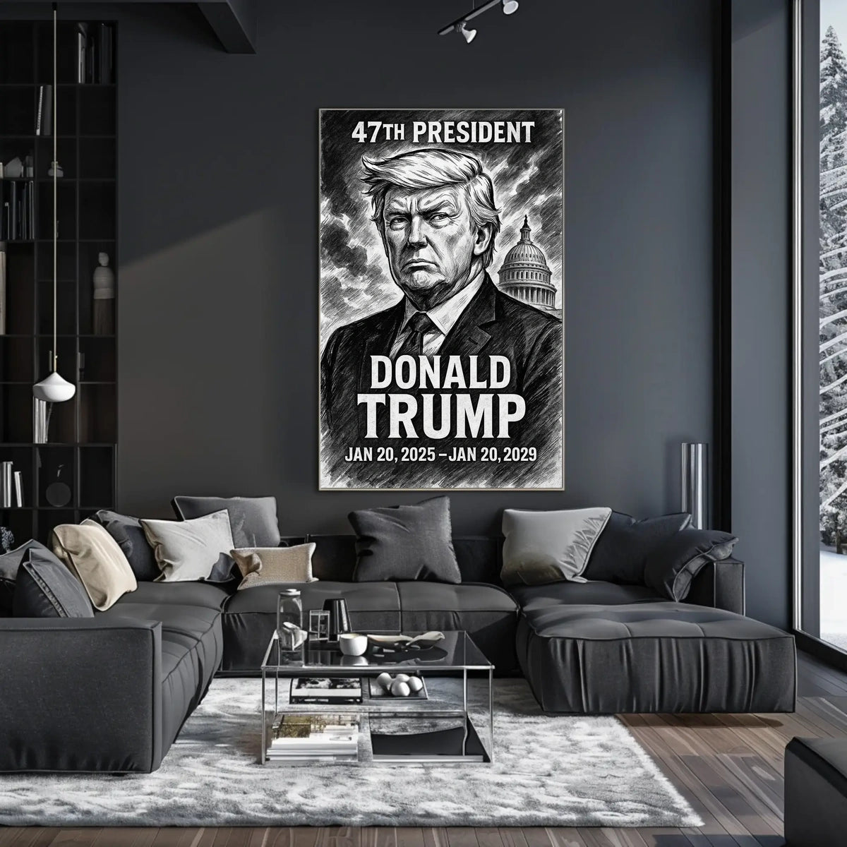 Donald Trump 47th President Poster