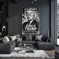 Donald Trump 47th President Poster