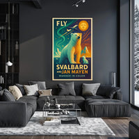 Explore Svalbard And Jan Mayen Poster