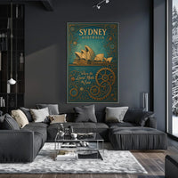 Sydney, Australia Where the Land Meets the Sea Poster