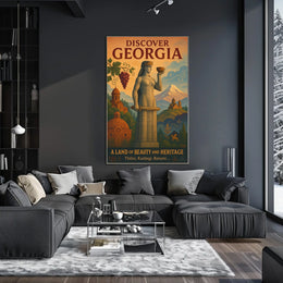Discover Georgia A Land Of Beauty And Poster
