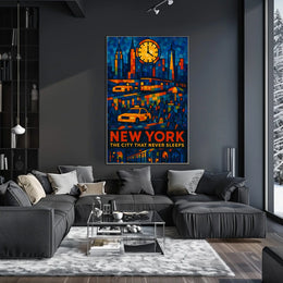 New York The City That Never Sleeps Poster