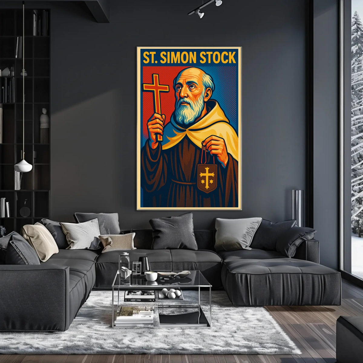 St. Simon Stock Poster