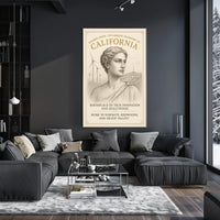 California Golden State Poster PosterGoat