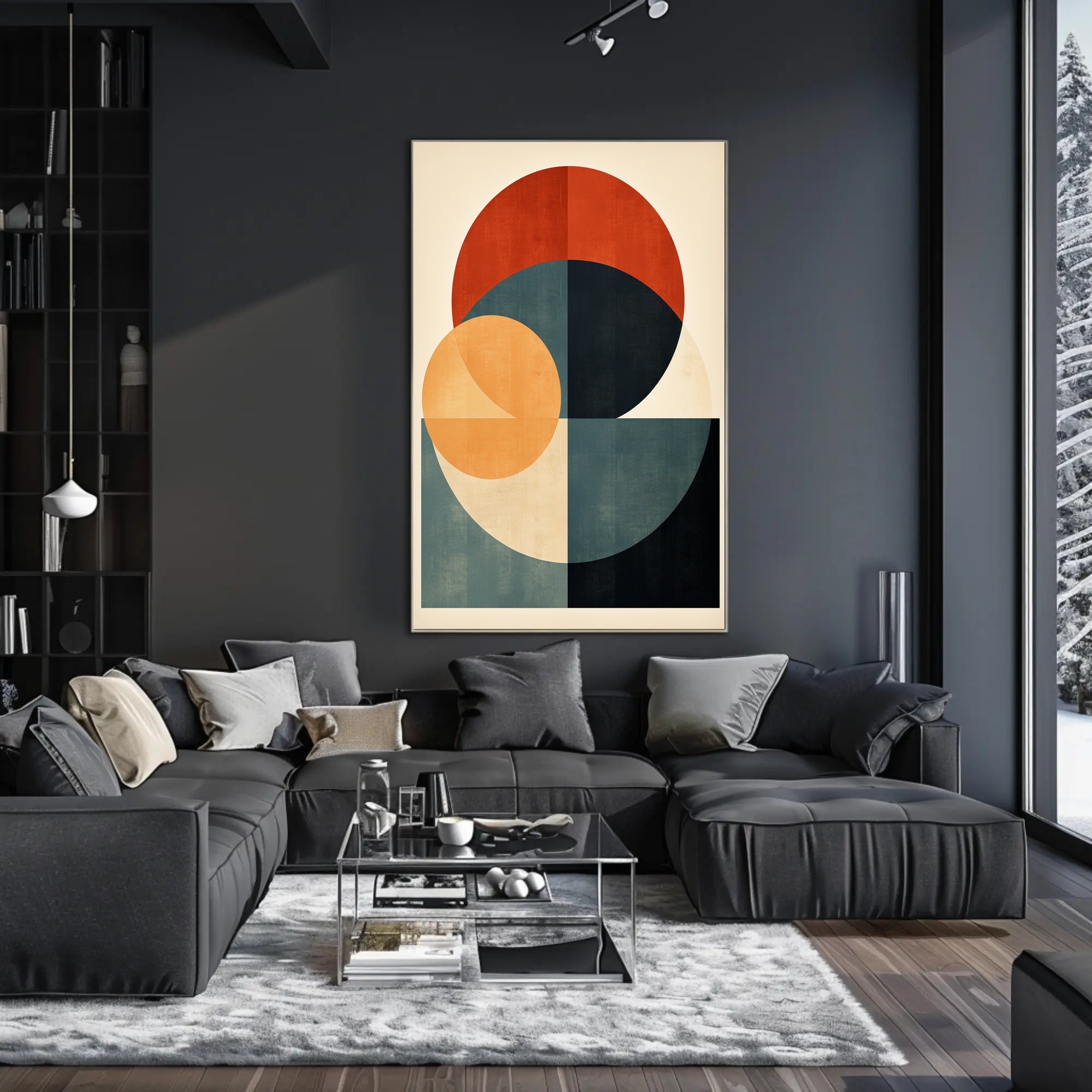 Geometric Harmony Poster