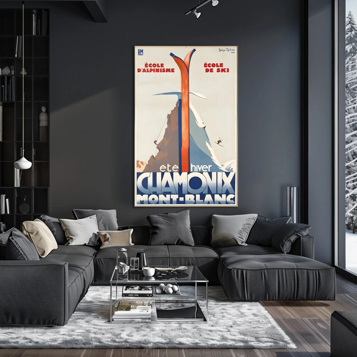Chamonix Mont-Blanc Adventure Poster