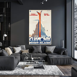 Chamonix Mont-Blanc Adventure Poster