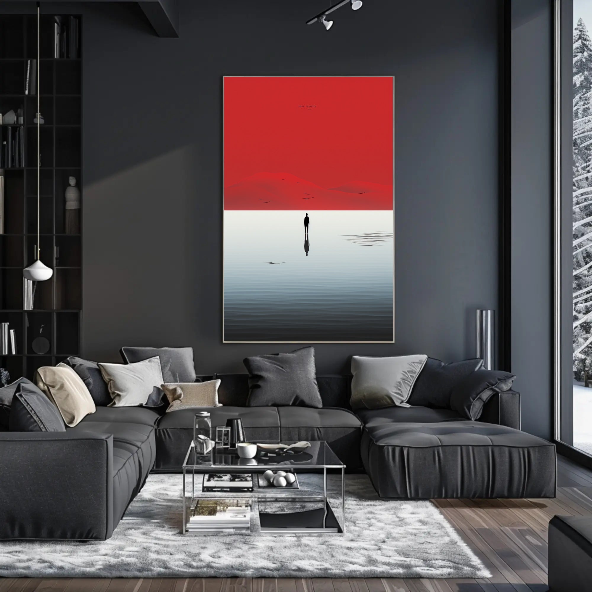 Solitary Reflection Poster