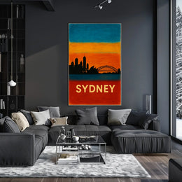 Sydney Skyline Poster