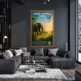 Explore the Heart of Africa's Wilderness Poster