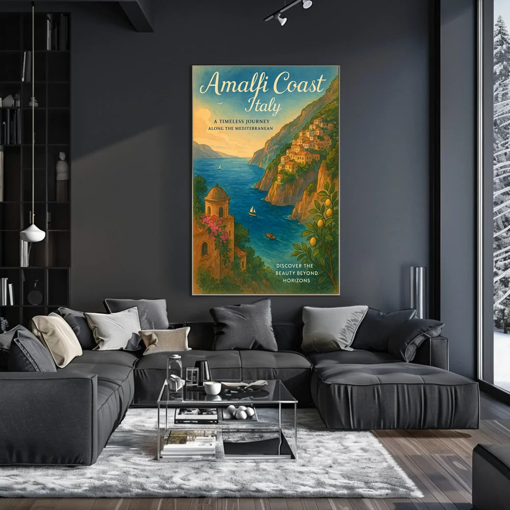 Timeless Mediterranean Adventure Travel Poster