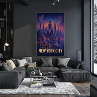 New York City Skyline Poster
