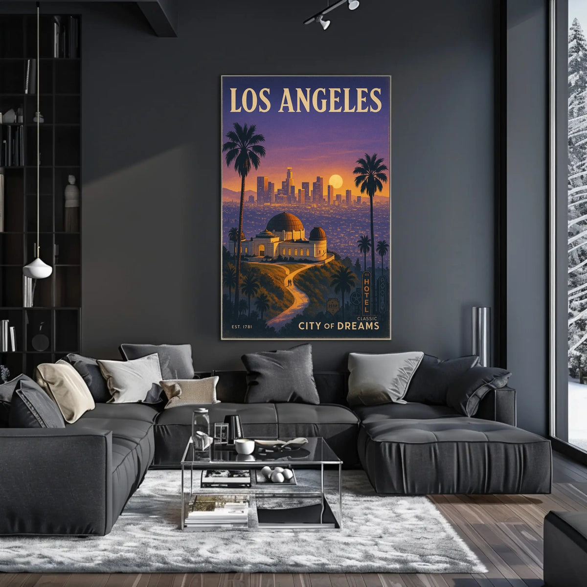 Los Angeles City of Dreams Poster