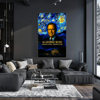 George H. W. Bush 41st President of the United States Presidential Masterpiece Series Poster