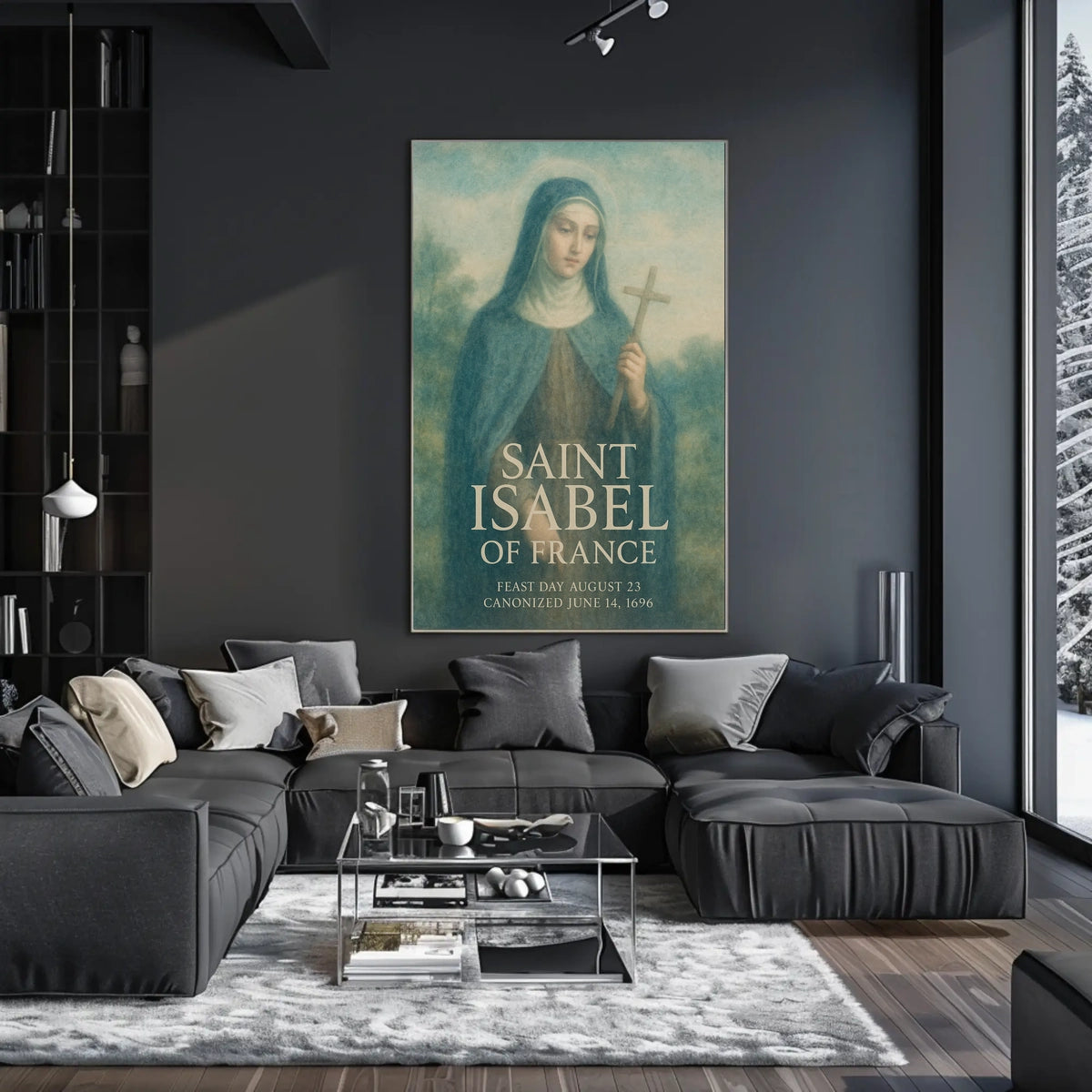Saint Isabel of France Poster